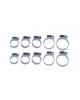 Set 10 coliere metalice pentru furtun 8 27 mm Basic Set 10 coliere metalice pentru furtun 8 27 mm Basic